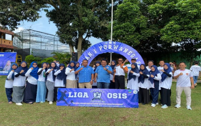 PEMBUKAAN LIGA OSIS SMA NEGERI 1 PURWANEGARA